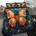 Vibrant and intricate butterfly beauty bedding set