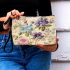 Vintage Floral Table Arrangement Makeup Bag