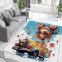 Whimsical waterside adventure area rugs carpet