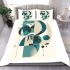 Abstract illustration of geometric shapes bedding set