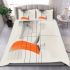 Abstract line drawing bedding set