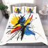 Abstract with the shape of a butterfly bedding set
