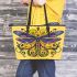 Beautiful dragonfly swirling colors leather Chic Stylish Tote Bag & Women Totes: Perfect Gift for Girlfriend | Crossbody, Purse, Handbag