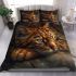 Bengal cat as a mythological creature bedding set