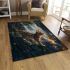 Bengal cat in fantasy adventures area rugs carpet