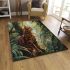 Bengal cat in its natural environment area rugs carpet