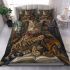 Bengal cat in magical academies bedding set