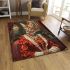 Bengal cat in timeless elegance area rugs carpet