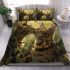 Bengal cat in timeless romance bedding set