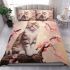 Blossom perch a cat's serenity bedding set