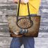 Breadfirst drink coffee and dream catcher leather tote bag