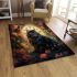 Cat in the time garden area rugs carpet