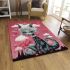 Cat on a dreamy cloud area rugs carpet