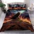 Cat's literary stargazing bedding set