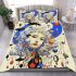 Celestial dreamer in blue hues bedding set