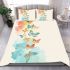 Colorful illustration of butterflies bedding set
