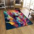 Colorful reflections of individuality area rugs carpet