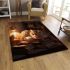 Cozy cat's literary retreat area rugs carpet