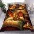 Cozy dragon tea time bedding set