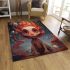 Curious creature in dreamland area rugs carpet