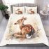 Cute baby deer bedding set