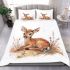 Cute baby deer bedding set