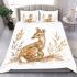 Cute baby deer bedding set