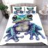 Cute baby frog bedding set