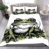Cute cartoon frog simple bedding set