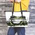 Cute cartoon frog simple leaather tote bag