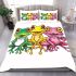 Cute cartoon frogs bedding set