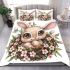 Cute easter bunny with big eyes bedding set