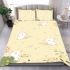 Cute little white rabbit bedding set