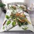 Cute locust and music notes and violin with leave bedding set