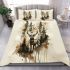 Deer in the forest bedding set