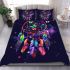 Dream catcher with butterfly and feathers bedding set