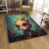 Enchanted forest creature area rugs carpet