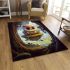 Enchanted mushroom house area rugs carpet