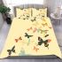 Featuring various butterflies in flight bedding set