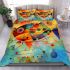 Fish in the style of kandinsky bedding set