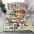 Frog character with traditional bedding set