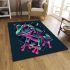 Frog design colorful area rugs carpet