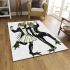 Frogs in tuxedos and dresses dancing area rugs carpet