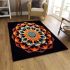 Geometric kaleidoscope design area rugs carpet