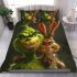 Grinchy smile and scubydo show bedding set