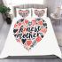 Happy mother's day honest mother bedding set