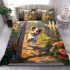 Joyful garden frolic bedding set