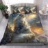 Longhaired british cat as a guardian spirit bedding set