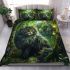 Longhaired british cat in mystical gardens bedding set