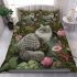 Longhaired british cat in secret gardens bedding set